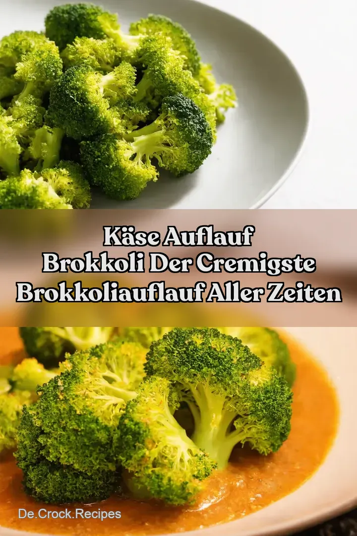 K&auml;se Auflauf Brokkoli Der cremigste BrokkoliAuflauf aller Zeiten