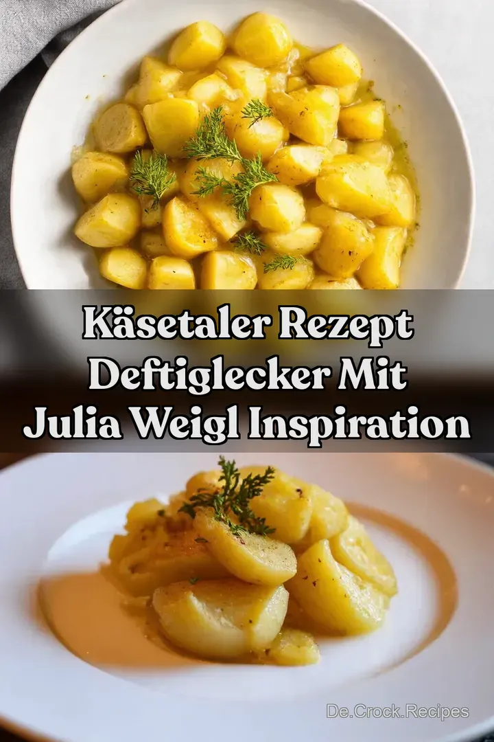 K&auml;setaler Rezept DeftigLecker mit Julia Weigl Inspiration