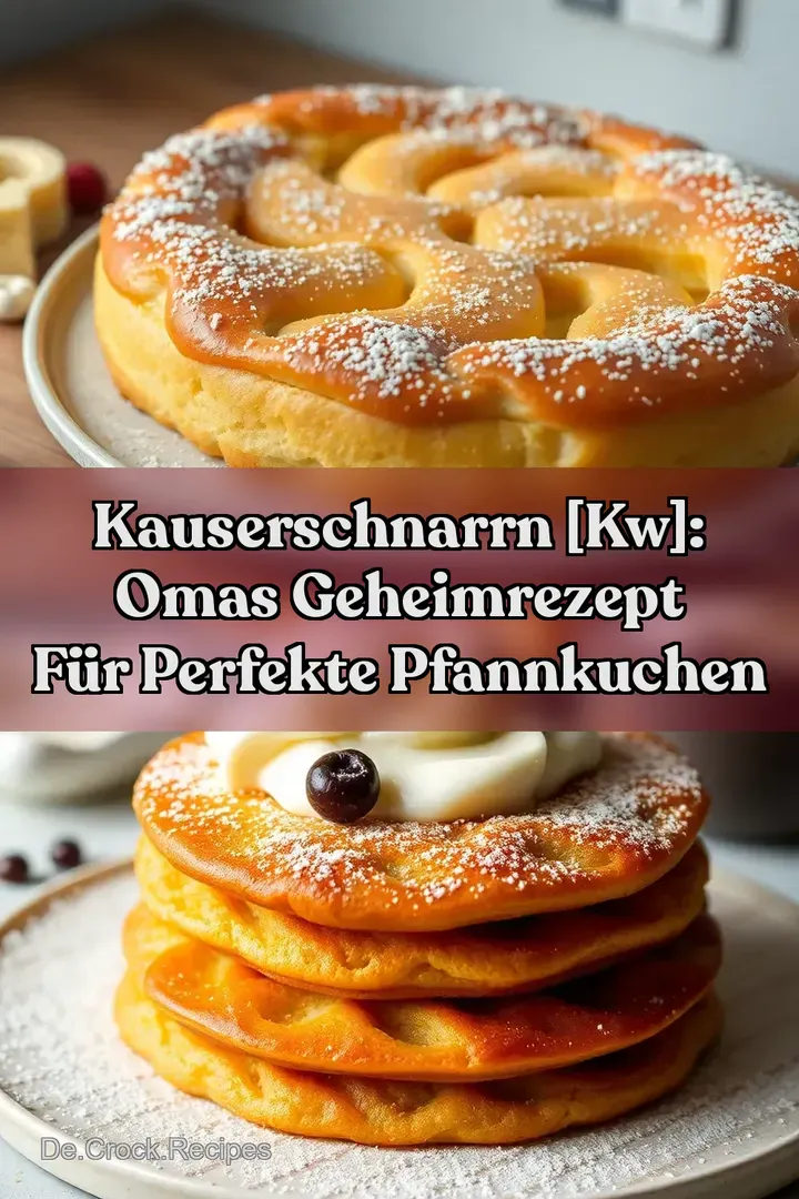 Kauserschnarrn [kw]: Omas Geheimrezept für Perfekte Pfannkuchen