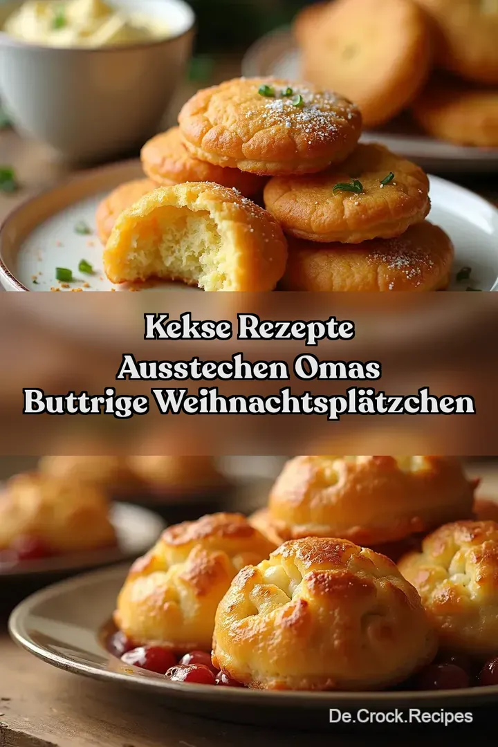 Kekse Rezepte Ausstechen Omas Buttrige Weihnachtspl&auml;tzchen