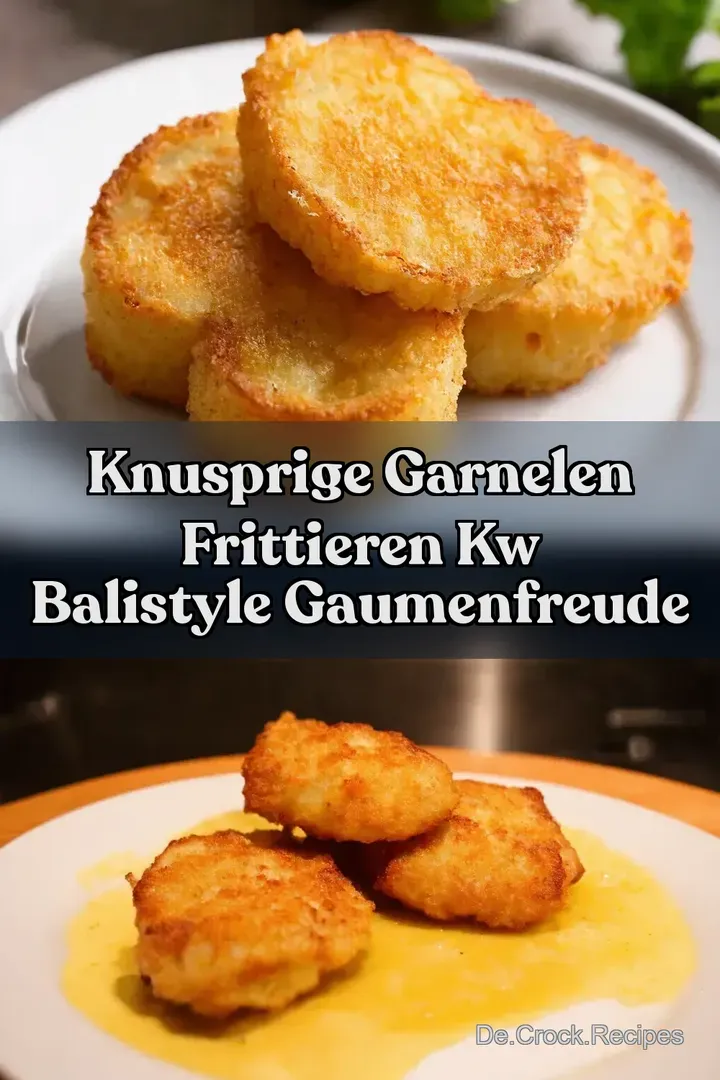 Knusprige Garnelen Frittieren kw BaliStyle Gaumenfreude