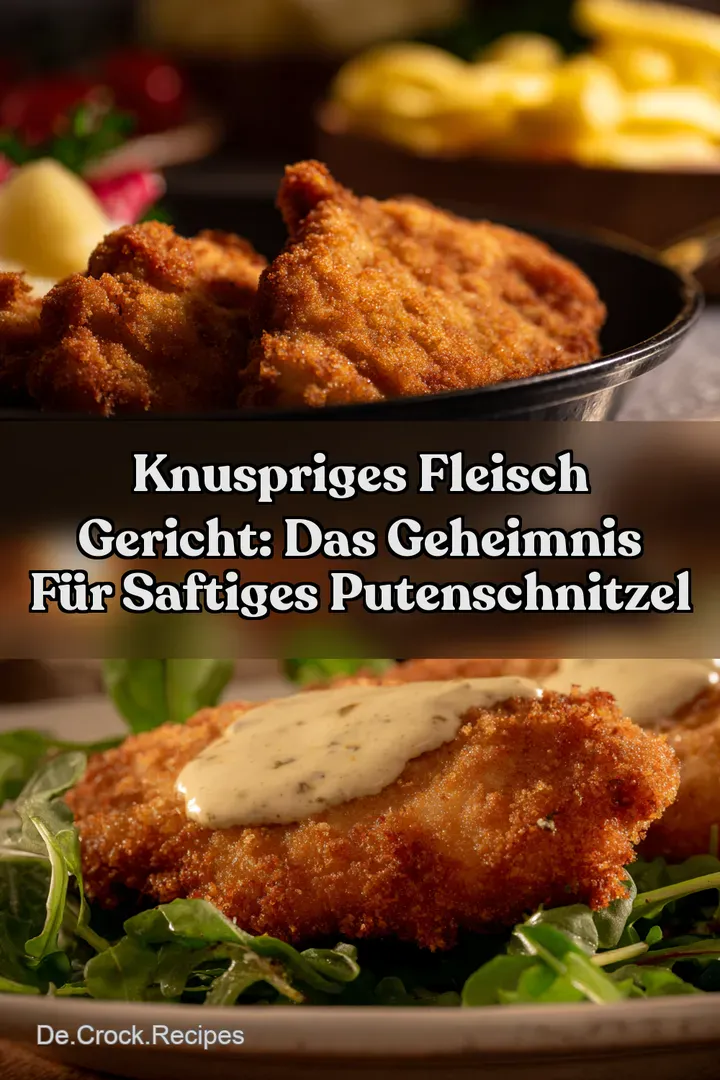 Knuspriges Fleisch Gericht: Das Geheimnis für Saftiges Putenschnitzel