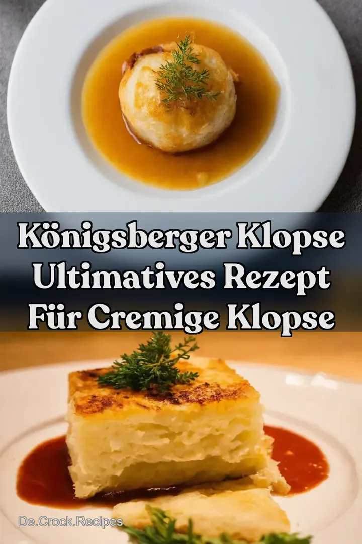 K&ouml;nigsberger Klopse Ultimatives Rezept f&uuml;r cremige Klopse