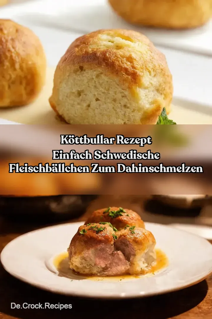 K&ouml;ttbullar Rezept Einfach Schwedische Fleischb&auml;llchen zum Dahinschmelzen