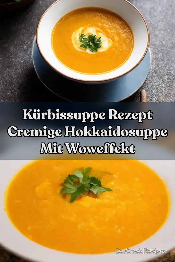 K&uuml;rbissuppe Rezept Cremige HokkaidoSuppe mit WowEffekt