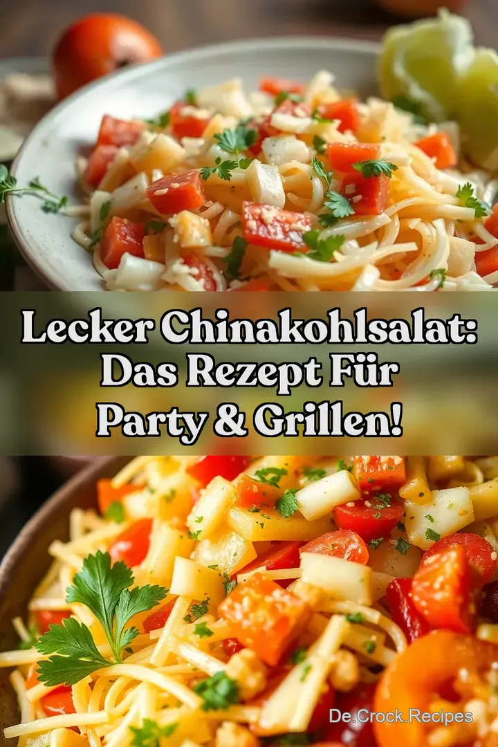 Lecker Chinakohlsalat: Das Rezept für Party &amp Grillen!
