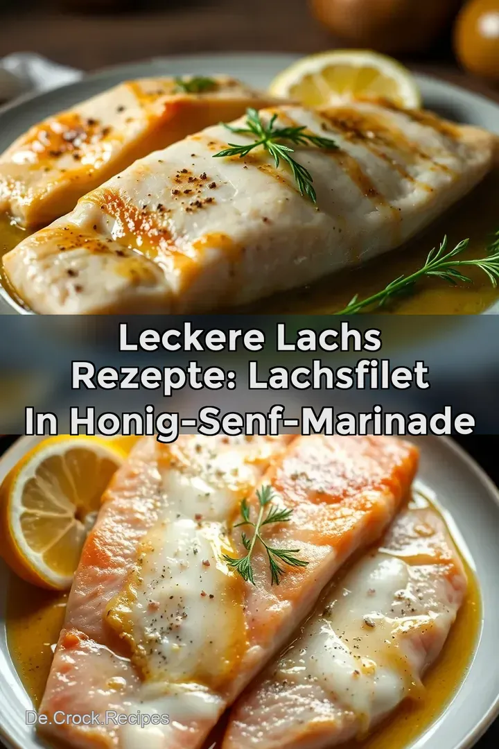 Leckere Lachs Rezepte: Lachsfilet in Honig-Senf-Marinade