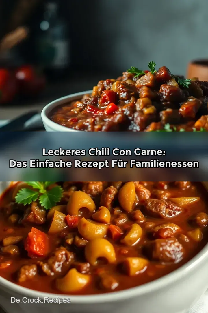 Leckeres Chili con Carne: Das einfache Rezept für Familienessen
