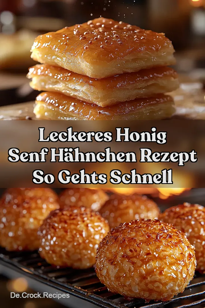 Leckeres Honig Senf Hähnchen Rezept So gehts schnell