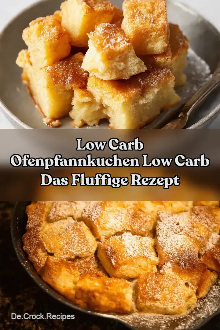 Low Carb Ofenpfannkuchen Low Carb Das fluffige Rezept