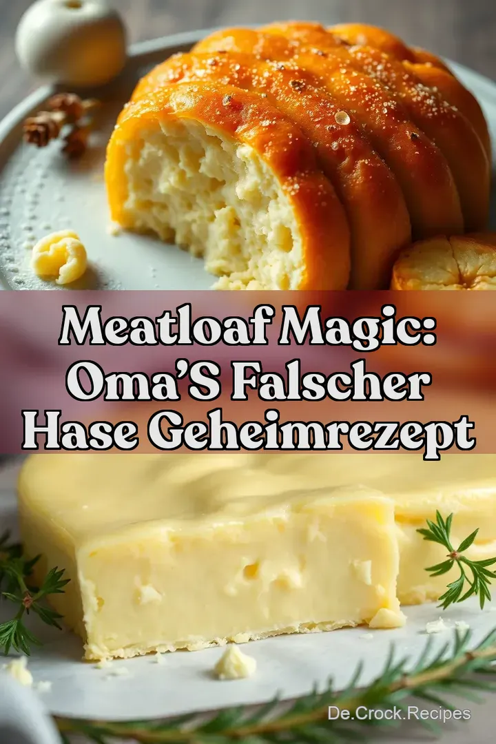 Meatloaf Magic: Oma’s Falscher Hase Geheimrezept