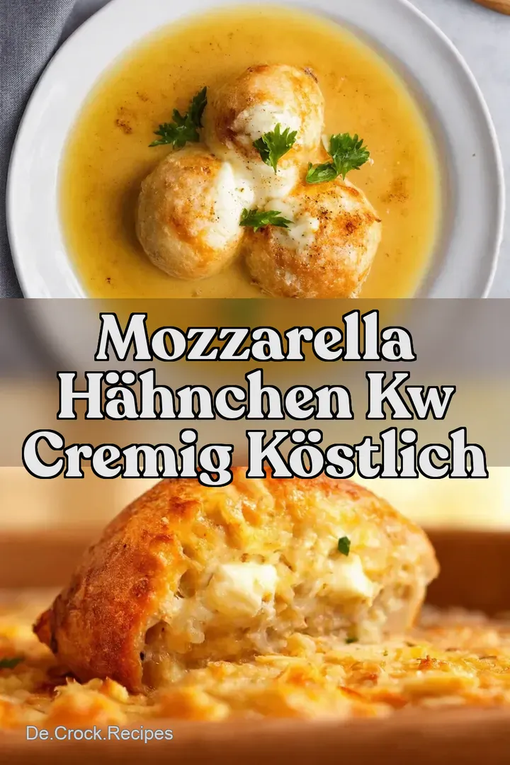 Mozzarella H&auml;hnchen kw Cremig K&ouml;stlich