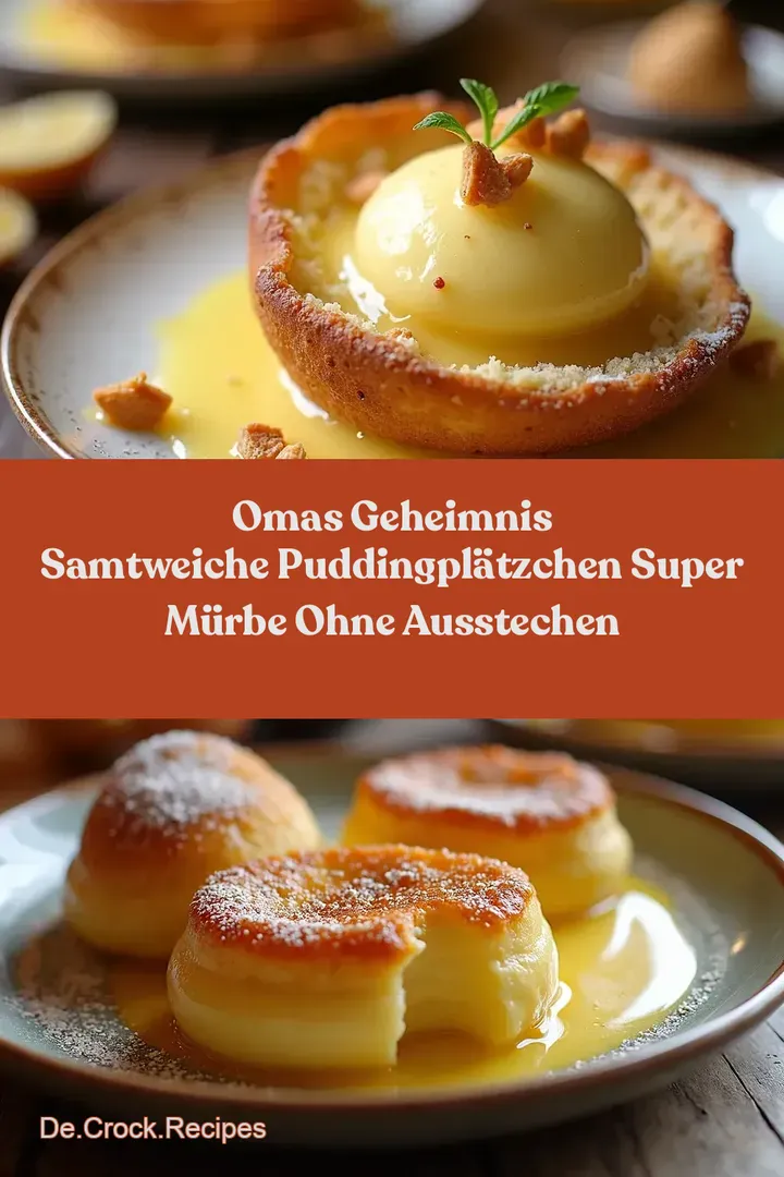 Omas Geheimnis Samtweiche Puddingpl&auml;tzchen Super M&uuml;rbe Ohne Ausstechen