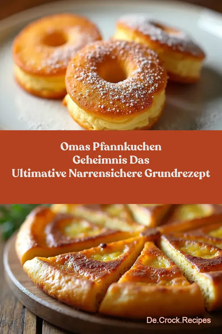 Omas Pfannkuchen Geheimnis Das Ultimative narrensichere Grundrezept
