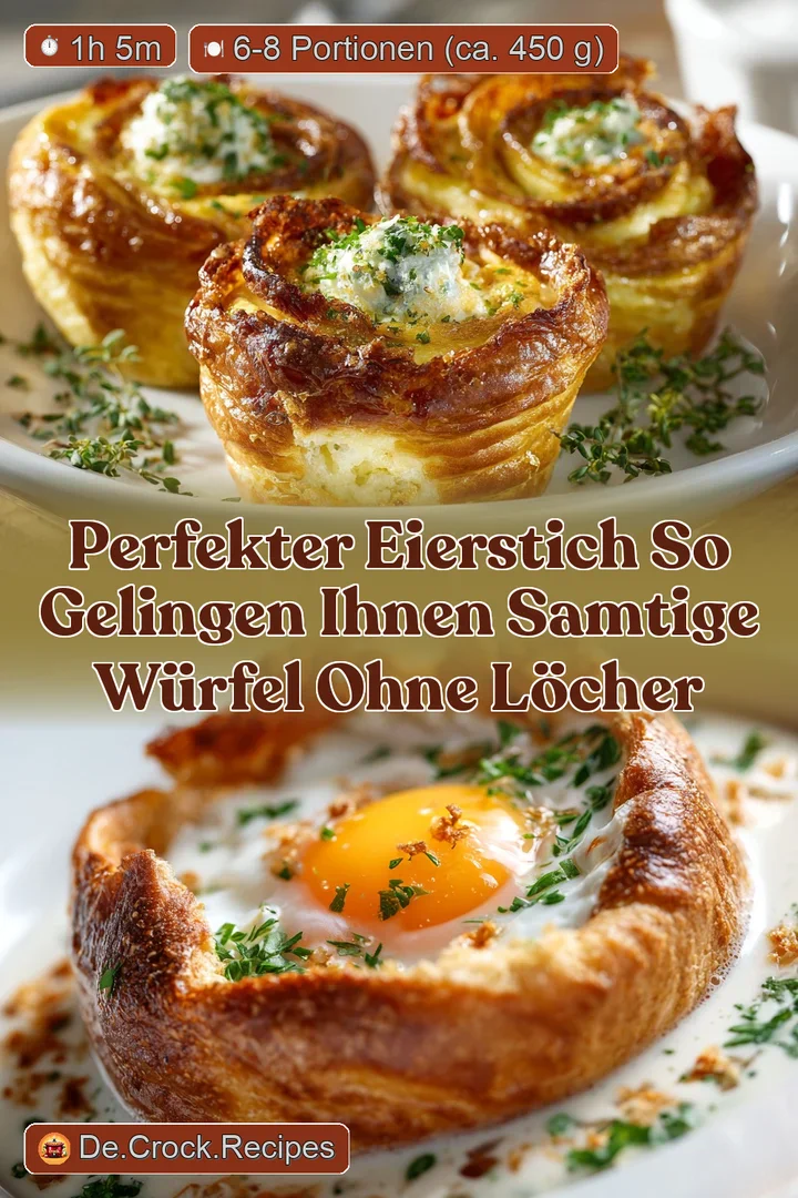 Perfekter Eierstich So gelingen Ihnen samtige W&uuml;rfel ohne L&ouml;cher