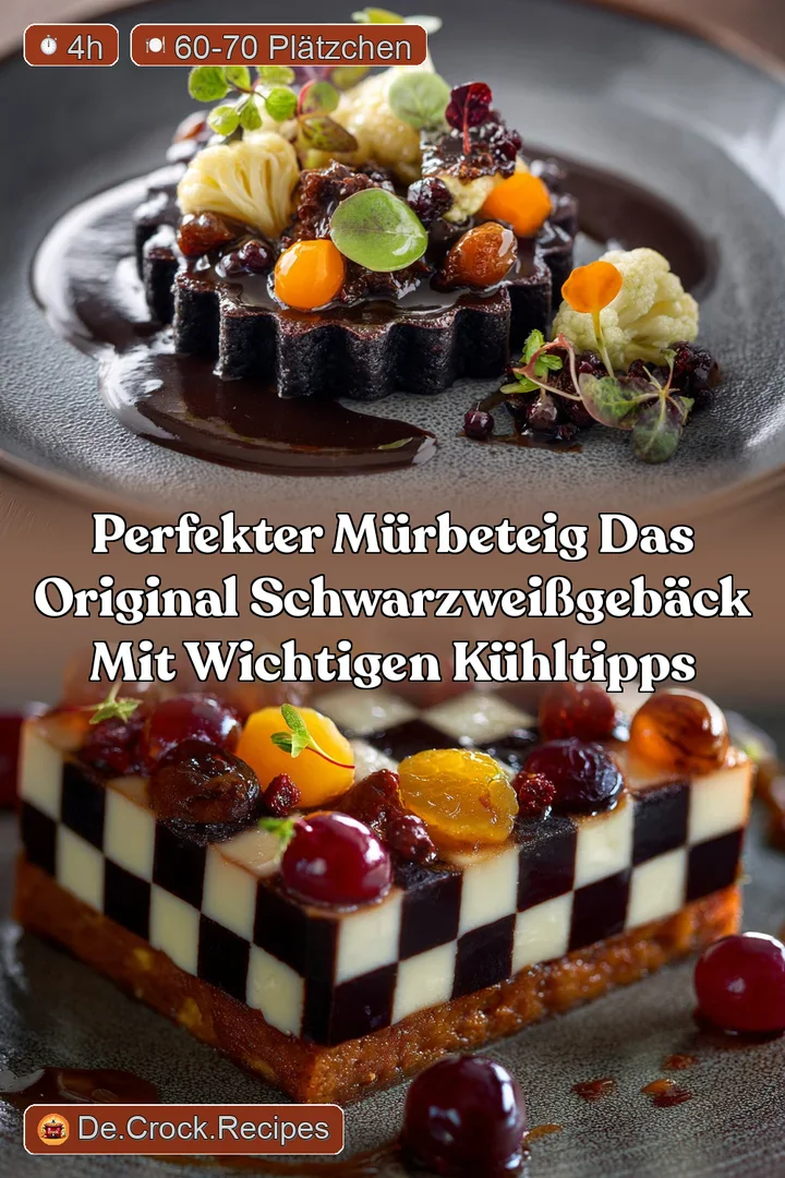 Perfekter M&uuml;rbeteig Das Original SchwarzWei&szlig;Geb&auml;ck mit wichtigen K&uuml;hlTipps
