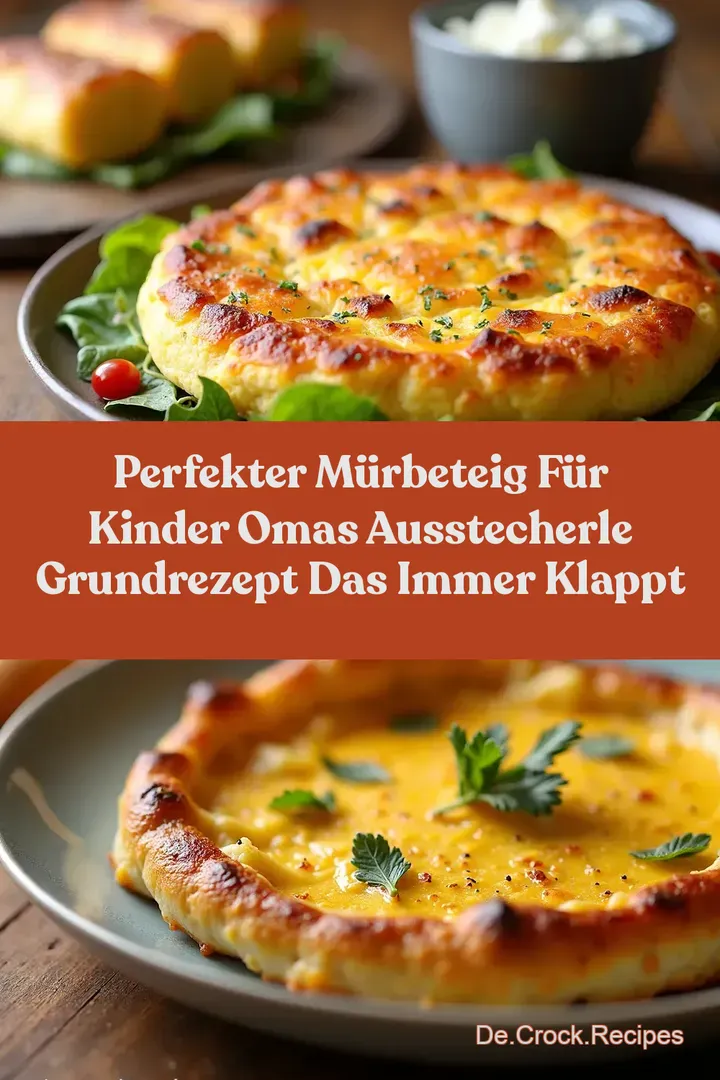 Perfekter M&uuml;rbeteig f&uuml;r Kinder Omas Ausstecherle Grundrezept das immer klappt