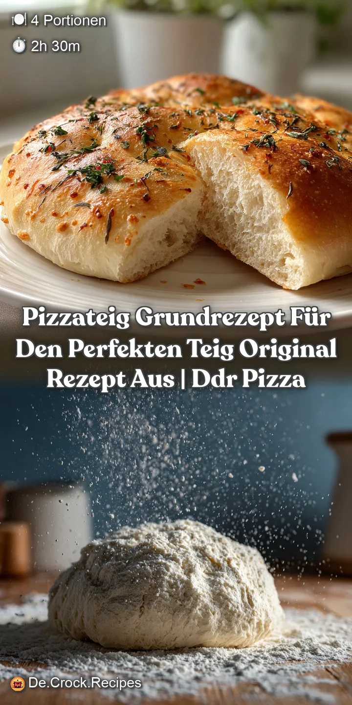 Close-up of a ball of pizza dough, its slightly dimpled surface dusted with flour, hinting at a light and airy texture whe...