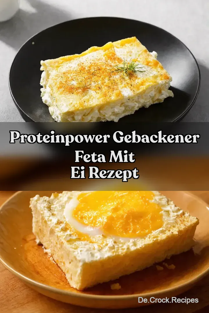 ProteinPower Gebackener Feta mit Ei Rezept