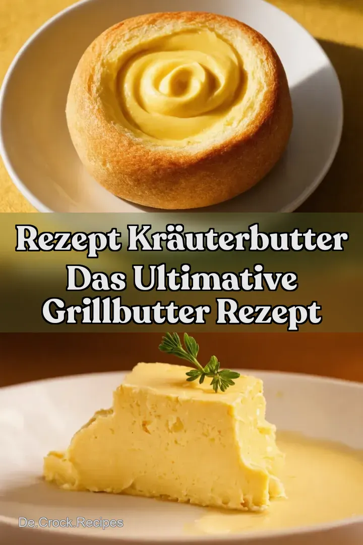Rezept Kr&auml;uterbutter Das ultimative Grillbutter Rezept