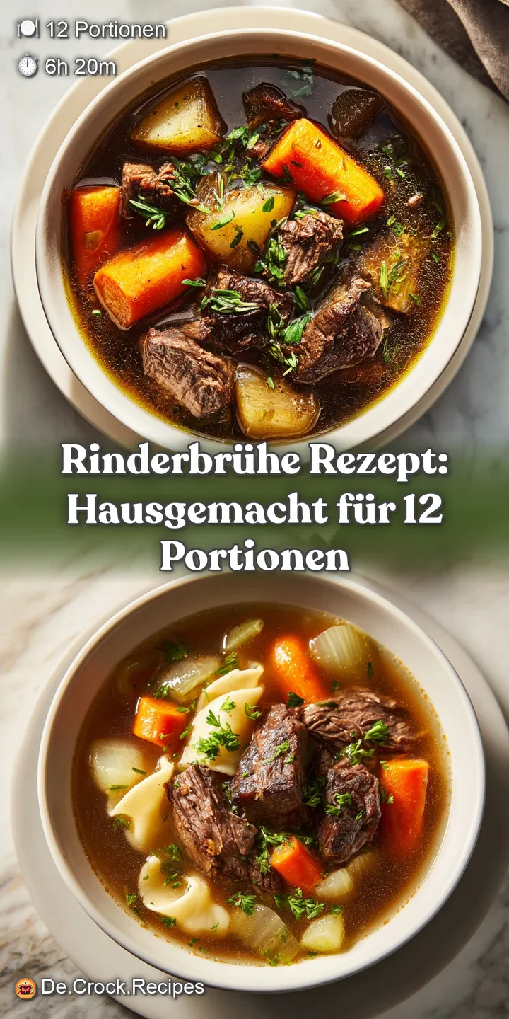 Close-up view of rich, clear beef broth with glistening fat droplets and fresh parsley, highlighting depth of flavor and h...