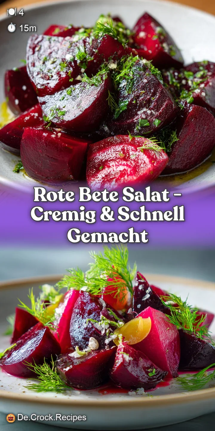 Close-up reveals moist beet cubes, soft crumbles of feta, & glistening oil highlighting freshness&mdash;a tempting, colorful exp...