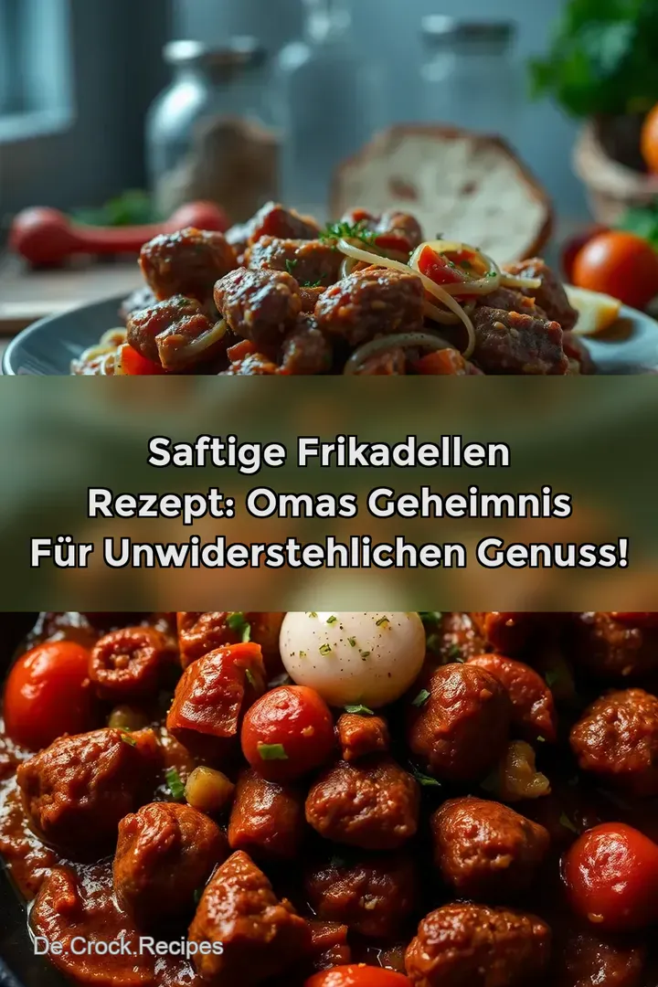 Saftige Frikadellen Rezept: Omas Geheimnis für Unwiderstehlichen Genuss!