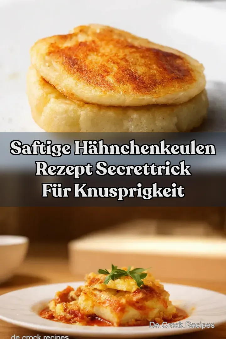 Saftige H&auml;hnchenkeulen Rezept SecretTrick f&uuml;r Knusprigkeit