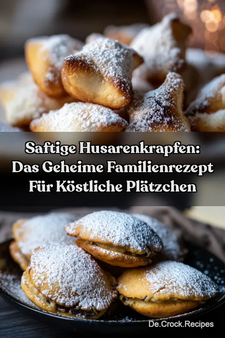 Saftige Husarenkrapfen: Das geheime Familienrezept für köstliche Plätzchen