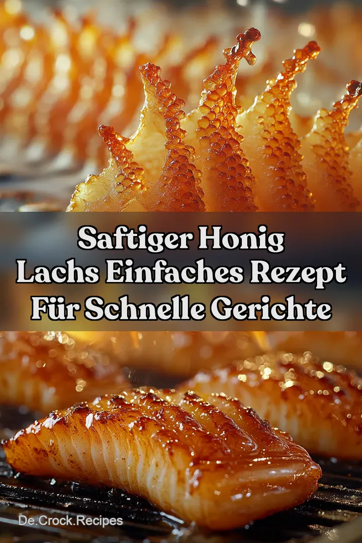 Saftiger Honig Lachs Einfaches Rezept für Schnelle Gerichte