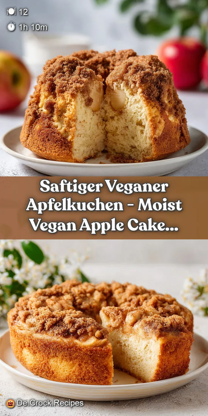 Close-up of tender baked apples with a thick, buttery streusel topping, glistening in soft light.