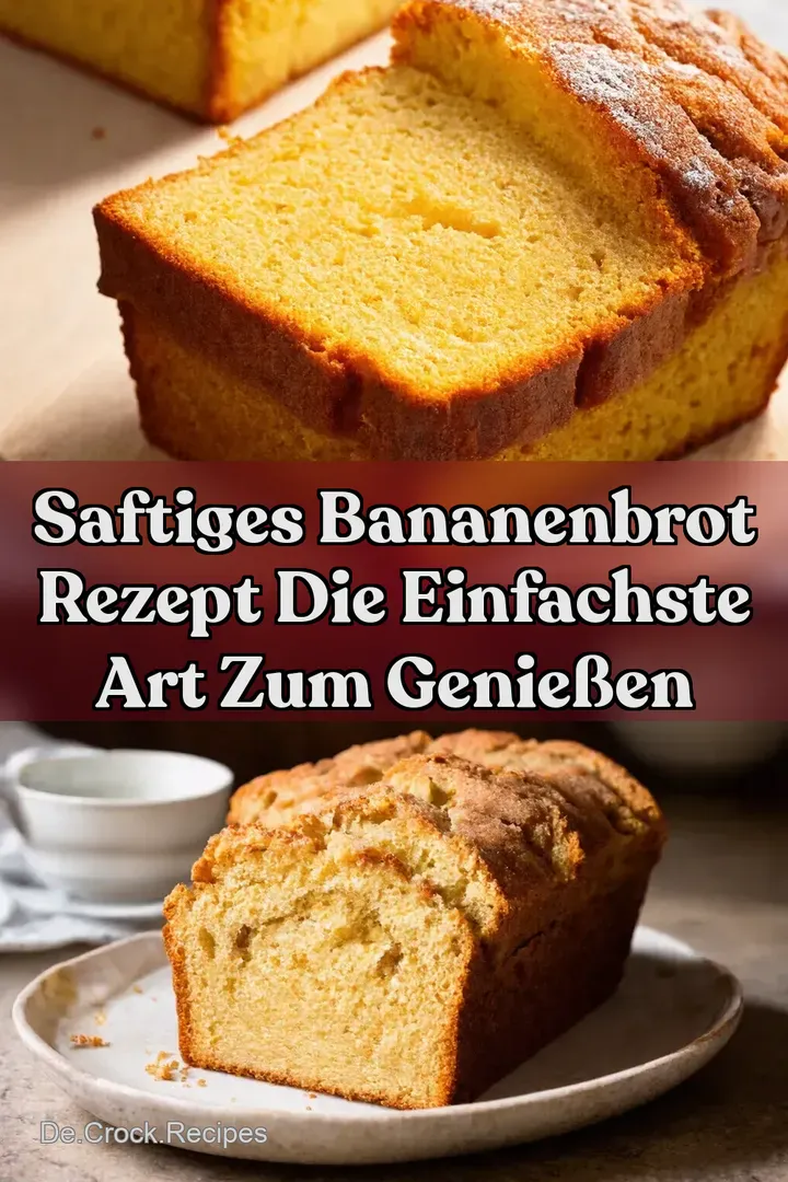 Saftiges Bananenbrot Rezept Die Einfachste Art zum Genie&szlig;en