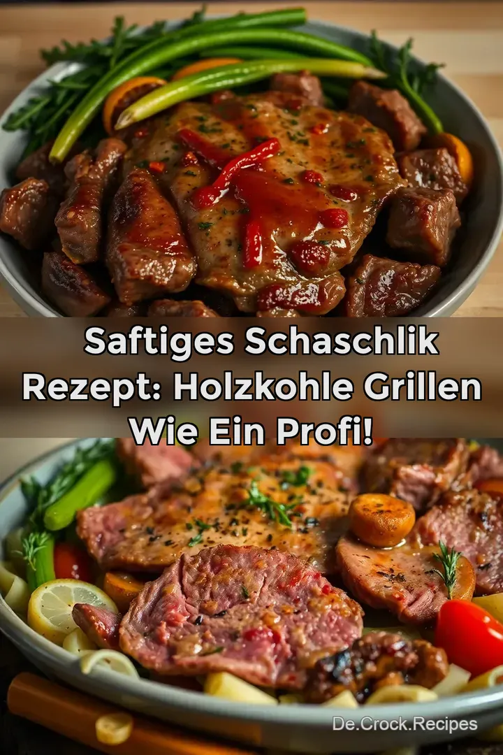 🔥 Saftiges Schaschlik Rezept: Holzkohle Grillen wie ein Profi!