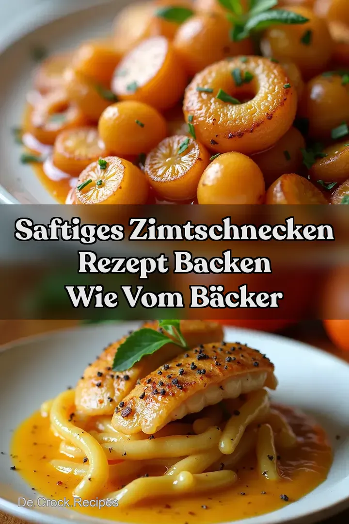 Saftiges Zimtschnecken Rezept Backen Wie vom B&auml;cker