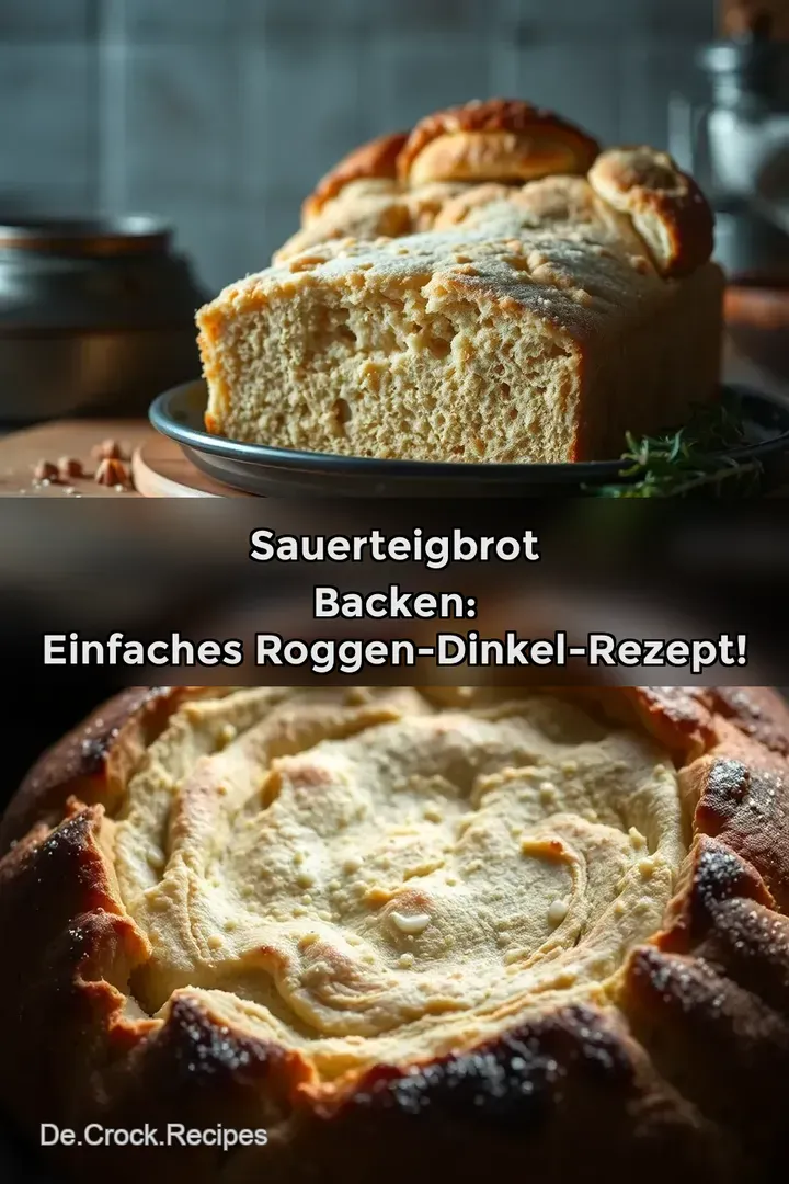 Sauerteigbrot Backen: Einfaches Roggen-Dinkel-Rezept!