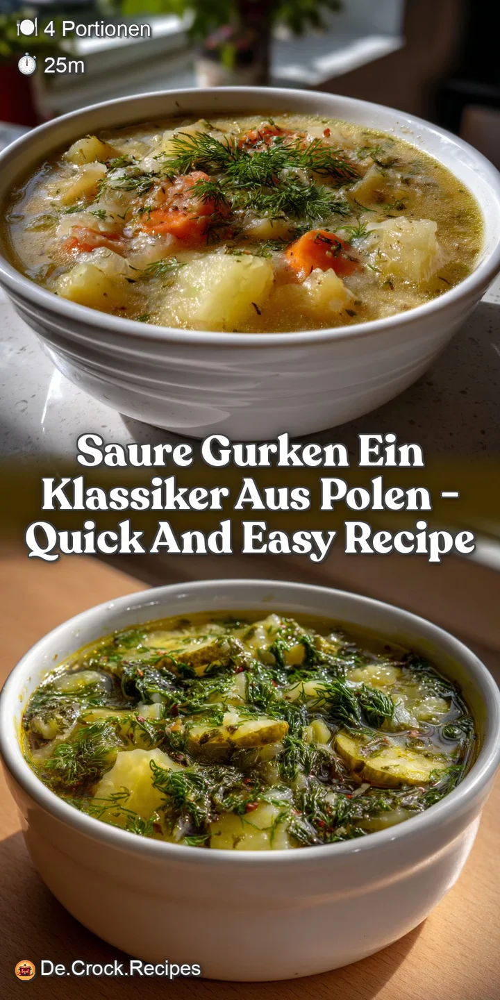 Saure Gurken Ein Klassiker aus Polen - Quick and Easy Recipe