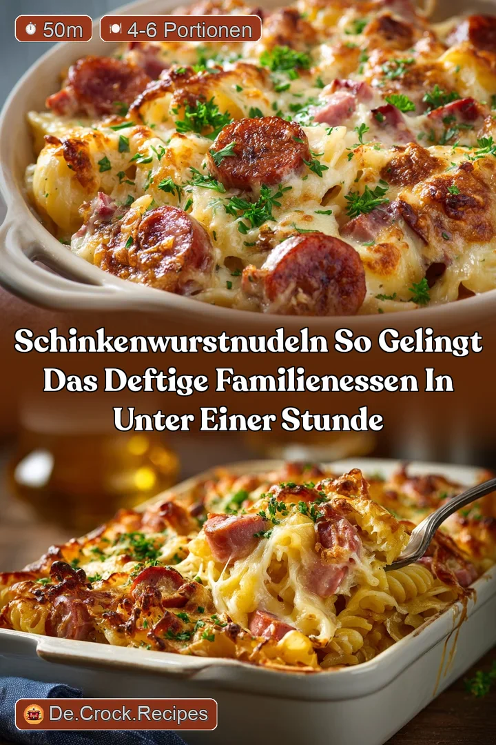 SchinkenWurstNudeln So gelingt das deftige Familienessen in unter einer Stunde