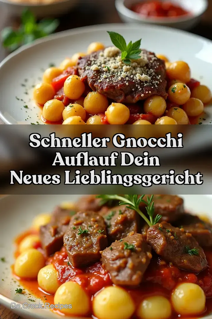 Schneller Gnocchi Auflauf Dein neues Lieblingsgericht