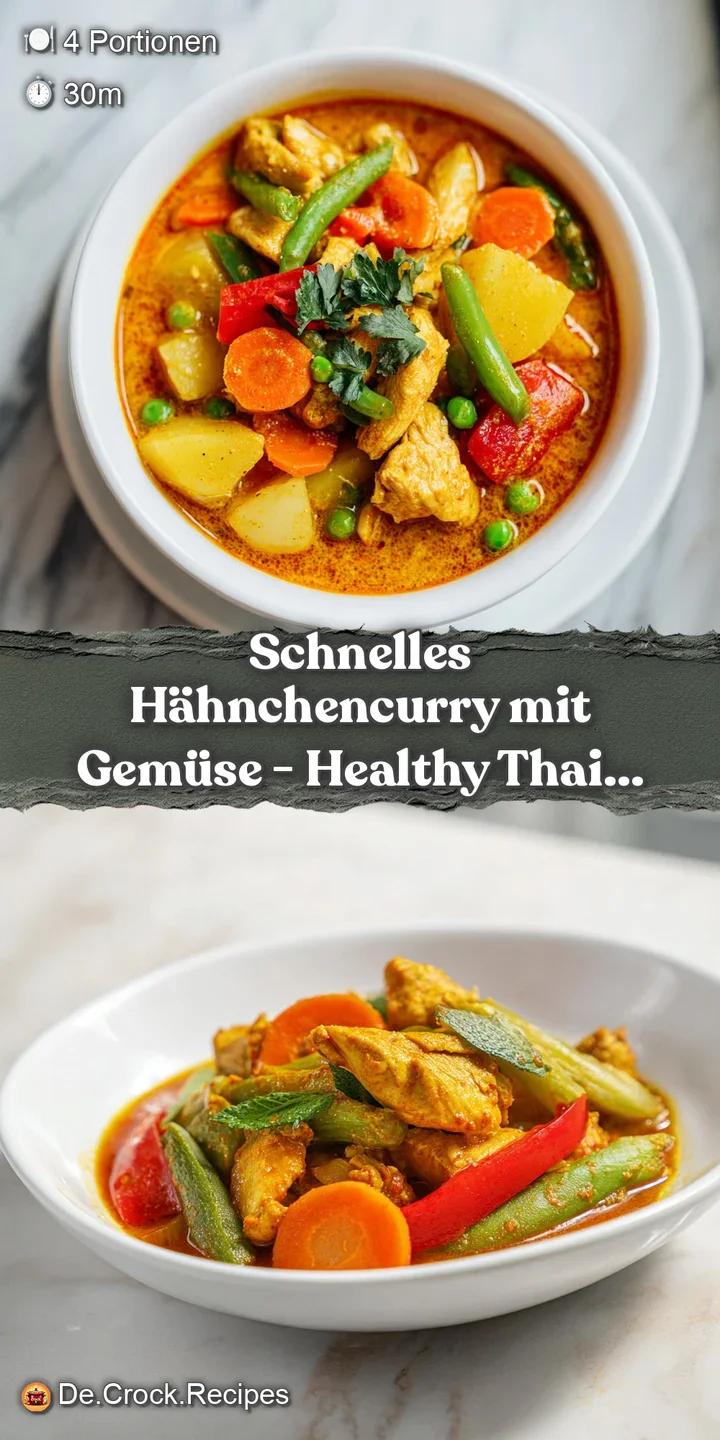 Close-up of tender chicken pieces bathed in a creamy, aromatic curry sauce with colorful vegetables.