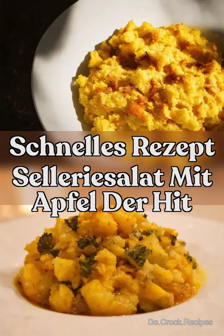 Schnelles Rezept Selleriesalat mit Apfel Der Hit
