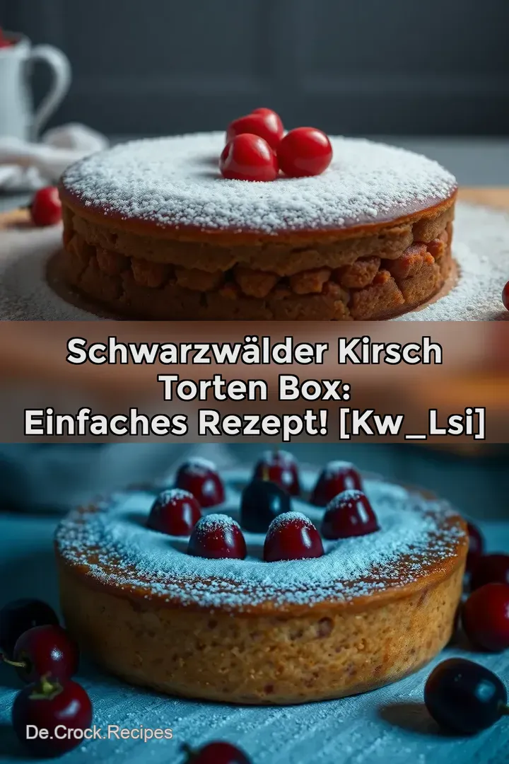 Schwarzwälder Kirsch Torten Box: Einfaches Rezept! [kw_lsi]