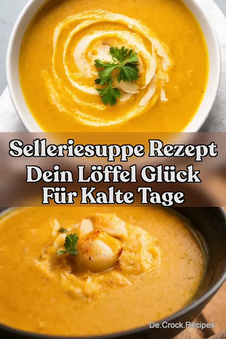 Selleriesuppe Rezept Dein L&ouml;ffel Gl&uuml;ck f&uuml;r kalte Tage