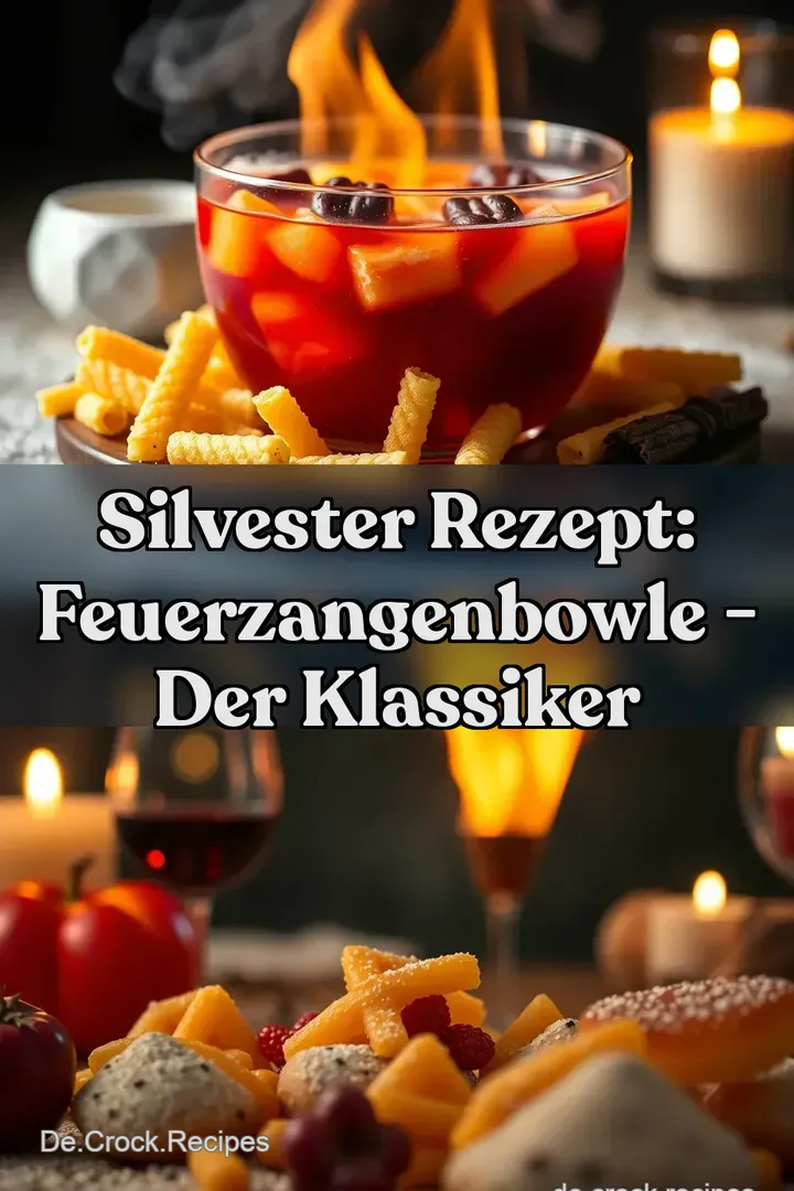 Silvester Rezept: Feuerzangenbowle - Der Klassiker