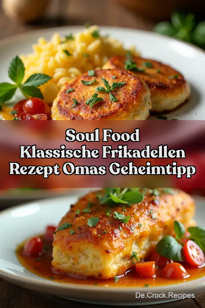 Soul Food Klassische Frikadellen Rezept Omas Geheimtipp