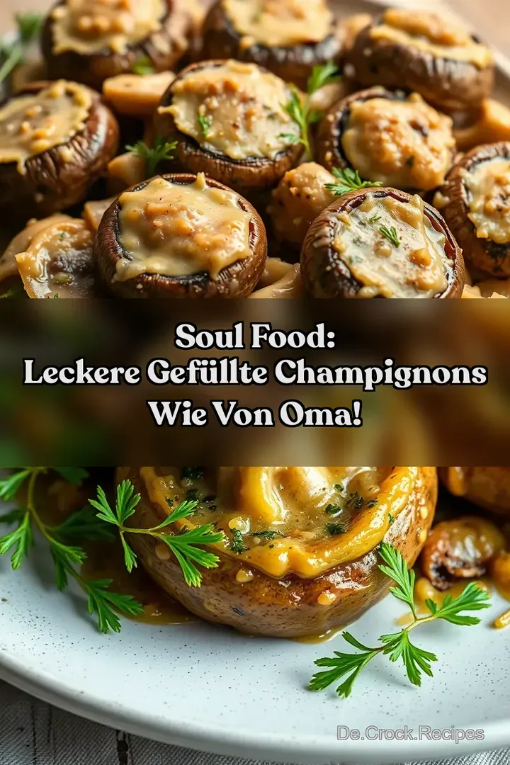 Soul Food: Leckere Gefüllte Champignons Wie von Oma!