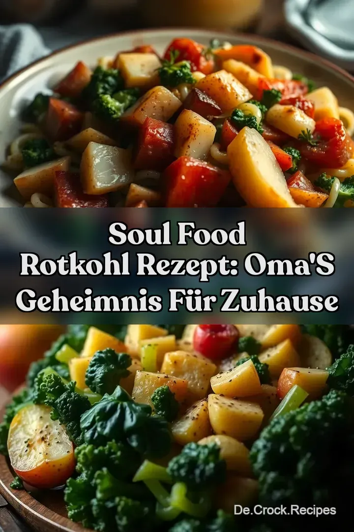 Soul Food Rotkohl Rezept: Oma&#039 s Geheimnis für Zuhause