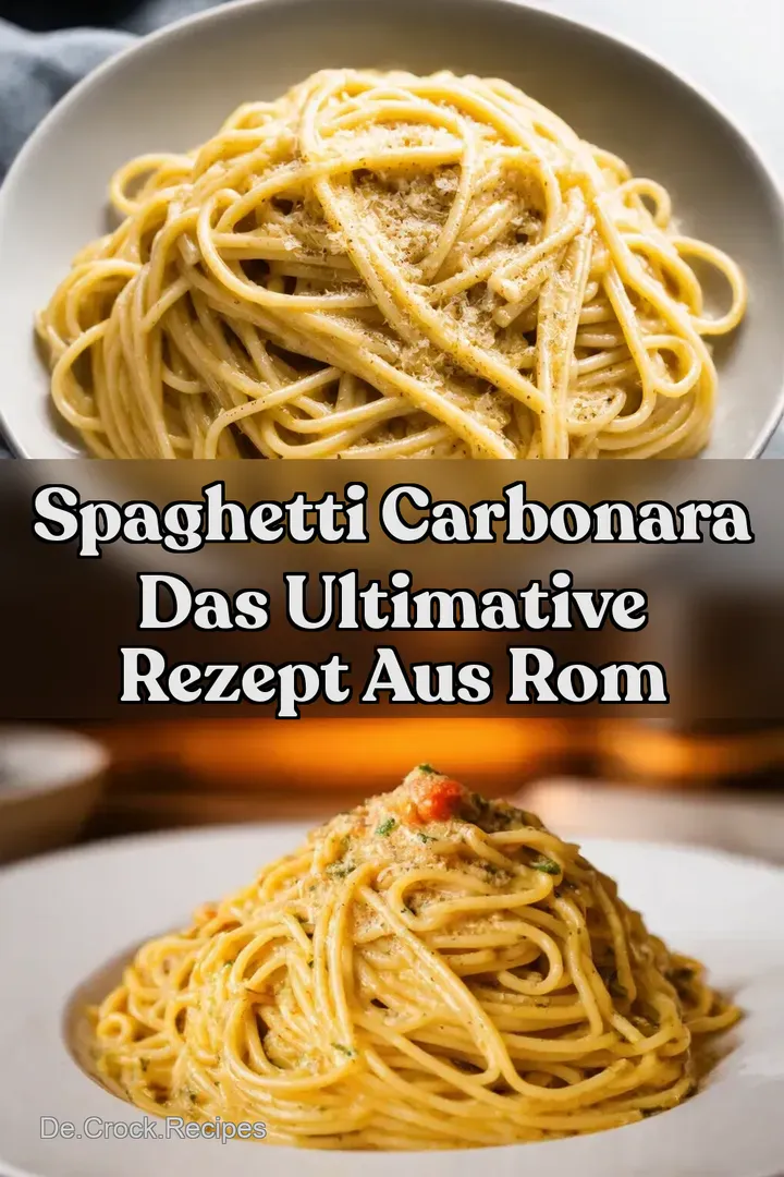 Spaghetti Carbonara Das Ultimative Rezept Aus Rom