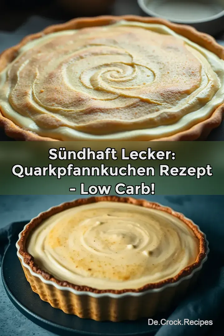 Sündhaft Lecker: Quarkpfannkuchen Rezept - Low Carb!