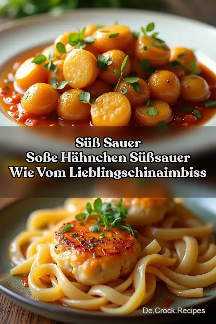 S&uuml;&szlig; Sauer So&szlig;e H&auml;hnchen S&uuml;&szlig;Sauer wie vom LieblingsChinaImbiss