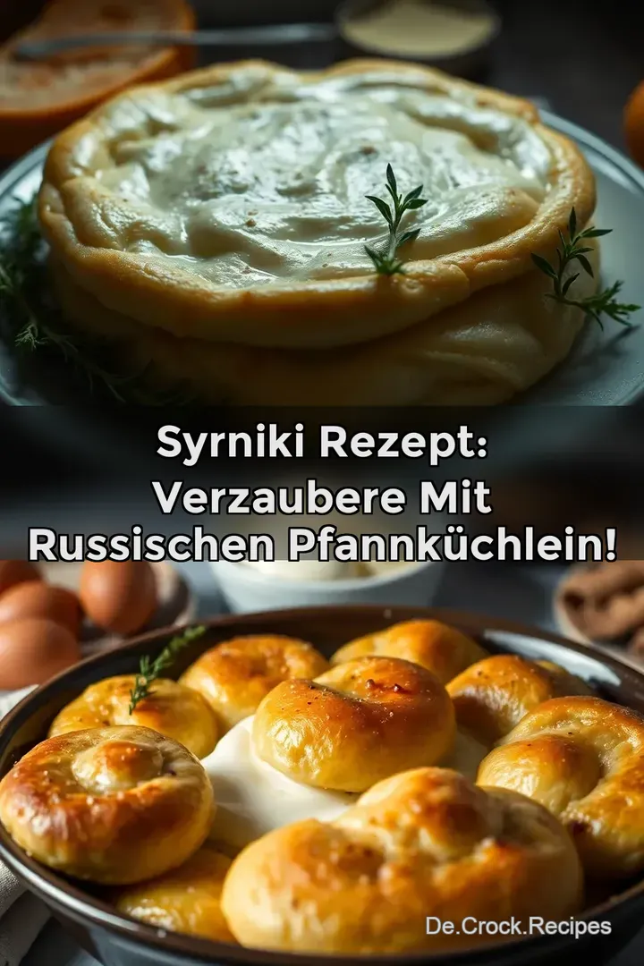Syrniki Rezept: Verzaubere mit Russischen Pfannküchlein!